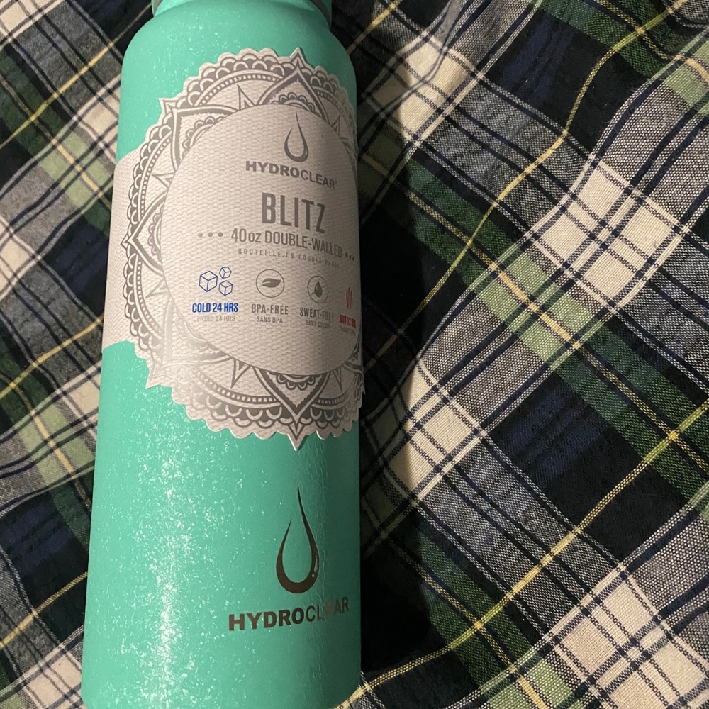 Hydroclear blitz 40oz water bottle CUSTOMIZABLE